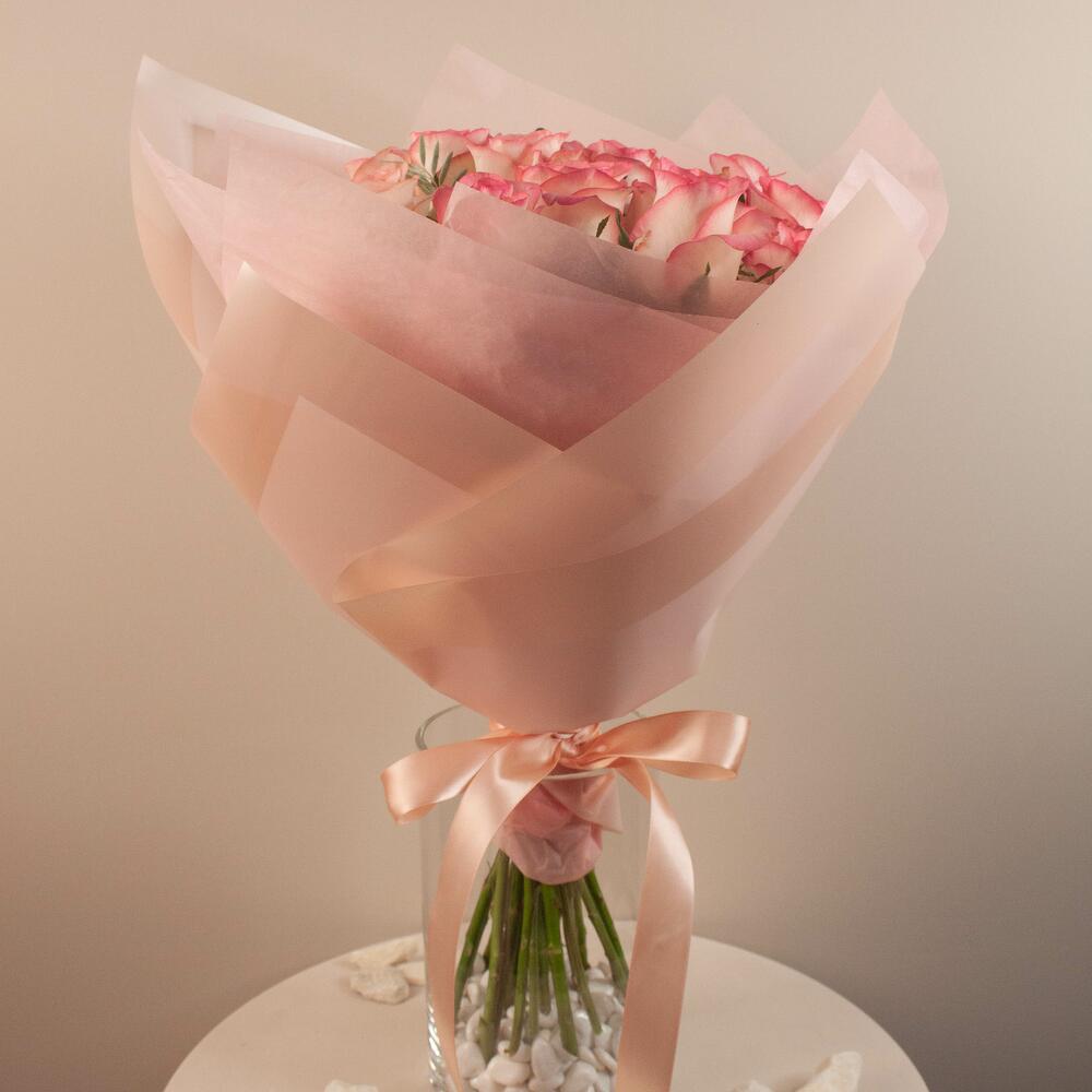 Нежные розы 15 шт